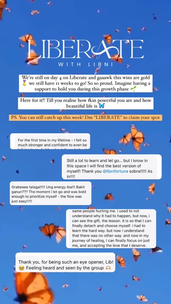 A message from a Liberate student, 5