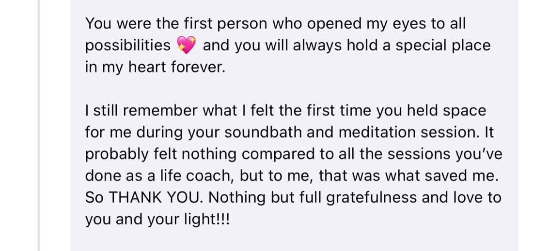 You were the first person who opened my eyes to all possibilities